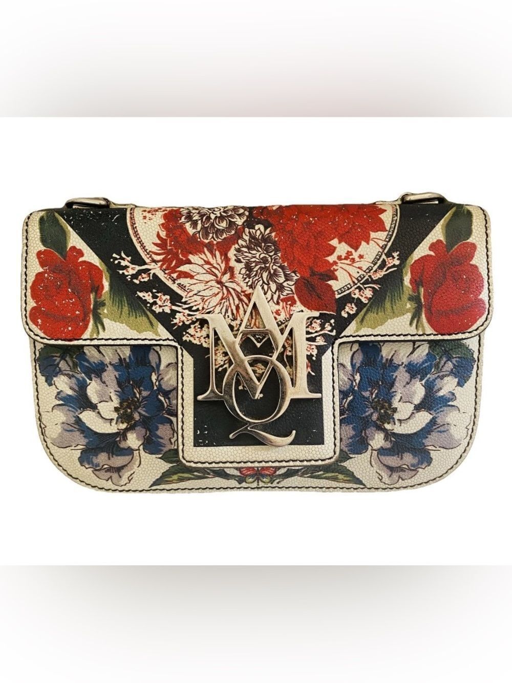🛍️ Alexander McQueen Authentic Insignia Crossbody Bag